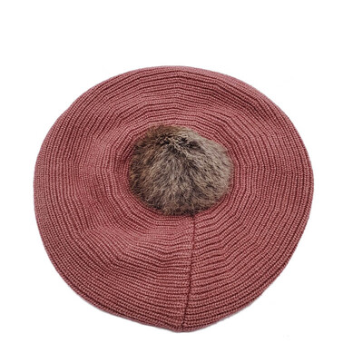 

Baby Toddler Girls Hats Kids Girl Warm Beret Hat Autumn Winter Elegant Girls Children Caps