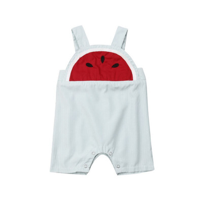 

Summer Cute Children Girls Romper Fashion Children Jumpsuit Baby Girl Striped Suspender Kids Rompers