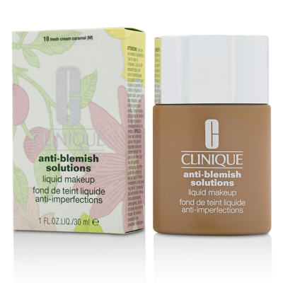 

CLINIQUE - Anti Blemish Solutions Liquid Makeup - 18 Fresh Cream Caramel 30ml1oz