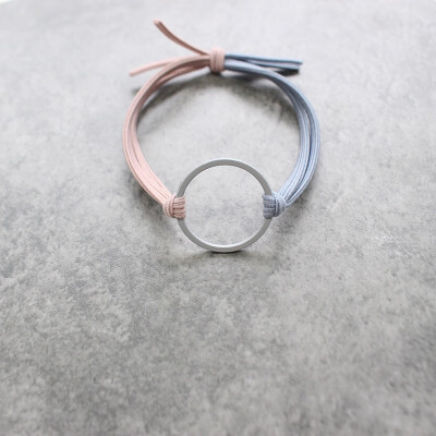 

Temperament Simple Style Hair Rope Sweet And Cute Fashion Colorful Womens Hair Rope Girl Elastic Hair Bands