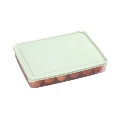 

Refrigerator Egg Storage Box 24 Eggs Holder Food Container Plastic Organizer