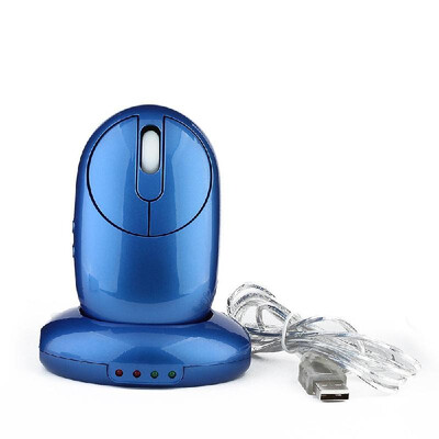 

24G Wireless Rechargeable Mouse Optical 6D Gaming Mouse with 4 Ports USB Hub Charging Dock 1200DPI MG-012 Silver