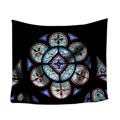 

Toponeto Colorful Print Tapestry Art Room Notre Dame Wall Hanging Tapestry Art Nature