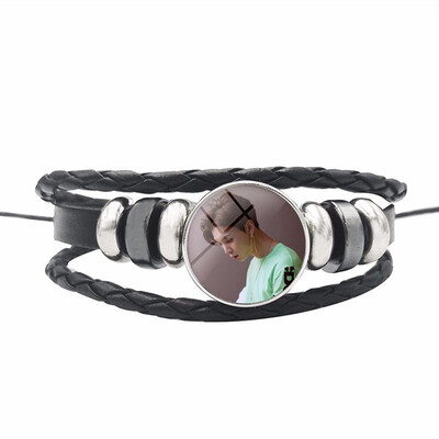 

Nct 127 Combination Bracelet Leather Braided Bracelet Fan Collection or Support Accessories Unisex