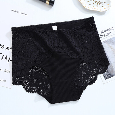 

2019 New Sexy Lace Panties Fashion High Quality Womens Panties Transparent Underwear Women Lace Soft Briefs Sexy Lingerie