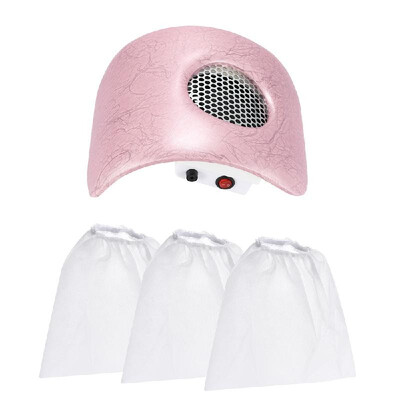 

220V Nail Dust Suction Collector Fingernail Dirt Collection Machine Cleaning Tool for Nail Art Salon EU Plug Small