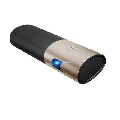 

Wanbo P5 Mini Portable Projector Home Theatre 4K 3D Full HD DLP Video 350 ANSI Lumens Support 1080P Built-in Battery 15600mAh Andr