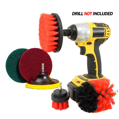 

6PcsSet Power Scrubber Drill Brush Attachment Kit for Cleaning Shower Tub Tile Floor