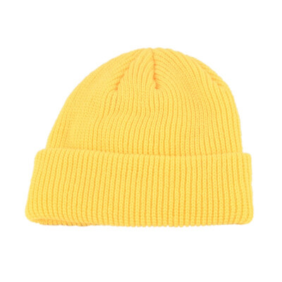 

Wool Caps Winter Kids Boys Girls Hat Cute Autumn Winter Warm Kids Baby Solid Print Hats