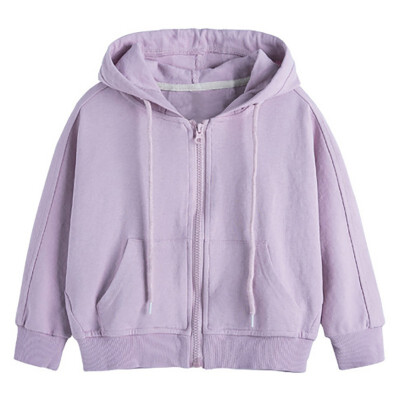 

Baby Girl Coat New Autumn Toddler Girls Clothes Cute Solid Color Comfort Slim Cotton Jacket Warm Coat Zipper Hooded Tops