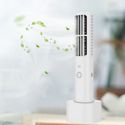 

Hand Held Leafless Fan USB Charging Pocket Fan Student For Outdoor Portable Small Fan no leaf table fansbladeless handheld fan