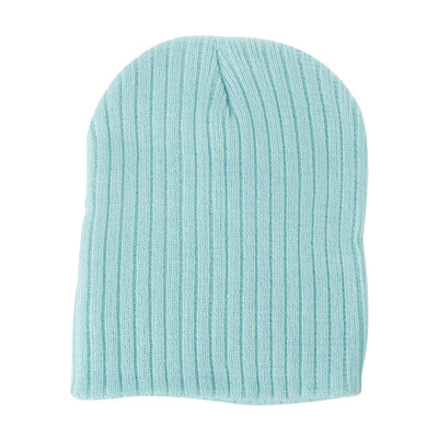 

Autumn Winter Casual Fashion Newborn Baby Solid Color Striped Knitted Hat Kid Toddler Cute Cap