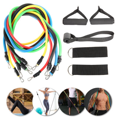 

Resistance Bands Set Yoga Exercise Fitness Band Rubber Loop Tube Bands Gym Fitness Exercise Workout Bands