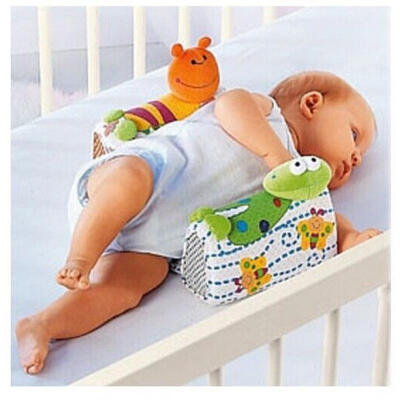 

Baby Newborn Safe Anti Roll Pillow Sleep Positioner Prevent Flat Head Cushion