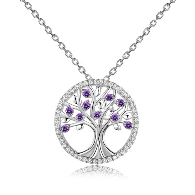 

Tree Life Pendant Necklaces Women Family Tree Jewelry Trendy Individual Latest