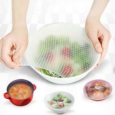 

Silicone Wrap Seal Vacuum Food Wrap Multifunctional Food Fresh Kitchen Tool