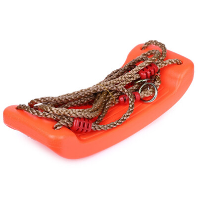 

Environmental Plastic Garden Tree Swing Rope Seat Molded for Kids