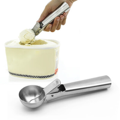 

Practical And Durable 7 Inch Stainless Steel Ice Cream Scoop Ice Cream Ball Spoon Digging Ball Playing Ball Multi-Function Water