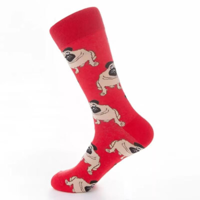 

Aa-shop Men Women Male Female 1 pair Cute Dogs Shar Pei Dalmatian Dogs Colorful Sock