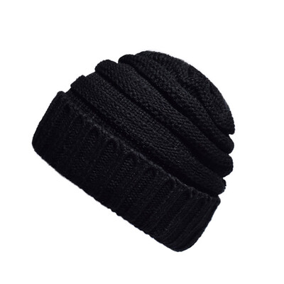 

Tailored Unisex Women Men Mixed Color Winter Plus Outdoor Thick Plaid knit Warm Hat Cap