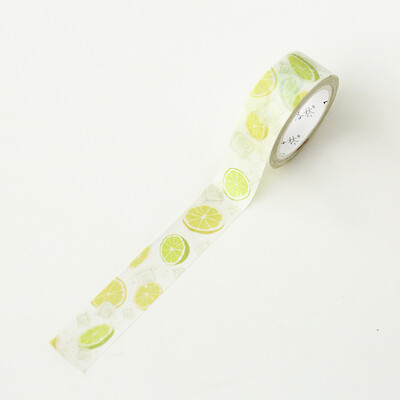 

Summer Hand Painted Watercolor Fruit Tape Stickers DIY Home Party decorative materials