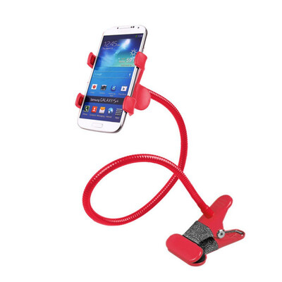 

Metal Lazy Mobile Phone Bracket Durable Double Clip Open Mobile Phone Bracket Bed Mobile Phone Holder