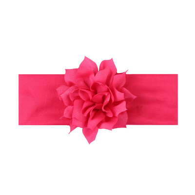 

12 colors Baby Girl Turban Floral Headband Newborn Baby Girl Headbands Elastic Kids Toddler Hair Band
