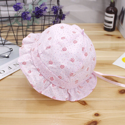 

New Cute Summer Mesh Baby Boy Girl Cartoon Hat Beach Cap Breathable Bucket Sun Cap