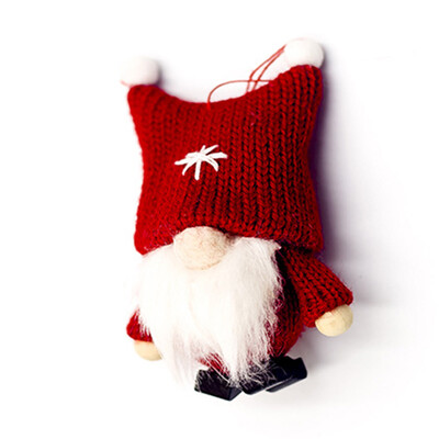 

Cute Christmas Ornament Plush Doll Christmas Tree Hanging Pendant Home Party Xmas Decor