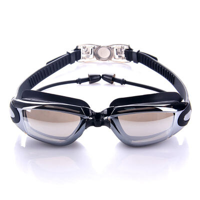 

Professional Silicone Waterproof Swimming Goggles Anti-fog UV Swimming Glasses With Earplug for Men Women Water Sports Eyewear