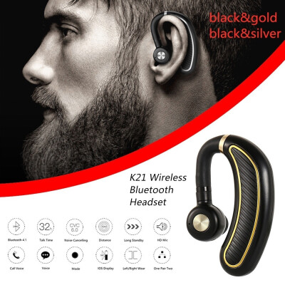 

Wireless Bluetooth 50 Earphone Handsfree Headphone Earbuds Business Headset with Mic for IPhone Android Phones