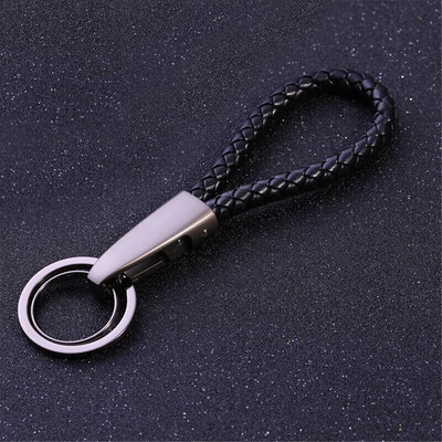 

Leather&Metal Car Styling Keychain for All Key Ring Holder Housekeeper for all cars Key Chain
