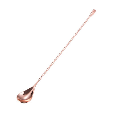 

DIY Mixing Cocktail Spoon Stainless Steel Spiral Pattern Bar Coffee Stirring Spoon Stir Spoons Bar Tool Bartender Tools