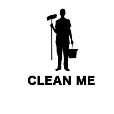 

WC Clean me Toilet Text Quote Wall Sticker Removable Bedroom Decorative Wallpaper PVC Decals Tattoo