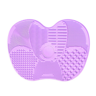 

Makeup Brush Cleaning Mat Washing Tools Hand Tool Large Pad Sucker Scrubber Board Washing Cosmetic Brush Cleaner Tool