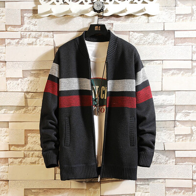 

Toponeto Mens Autumn Winter Casual Patchwork Turn-down Collar Jacket Coat