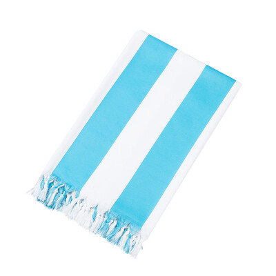 

〖Follure〗Turkish Fringed Absorbent Beach Towel Microfiber Printed Bath Towel