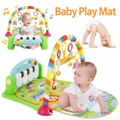 

Baby Foot Piano Play Music Mat Activity Gym Blanket Puzzle Educational Toy Mat