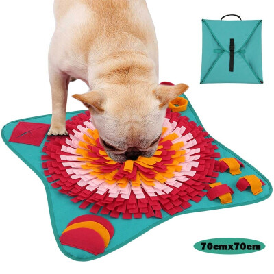 

New Interactive Dog Toys Pet Feeding Traning Mat Dog Nosework Feed Mat Stress Release Encourages Natural Foraging Skills