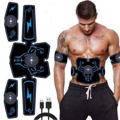 

Newest Professional EMS Muscle Training Gear Remote Control Abdominal Muscle Trainer Fat