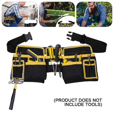 

Multi-functional Hardware Waist Tool Storage Bag Electrician Tool Bag Waist Pouch Belt Storage Holder Organizer