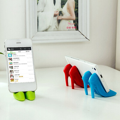 

Universal Phone Tablet Stand Portable High-Heeled Shoes Remote Control Dock Cradle