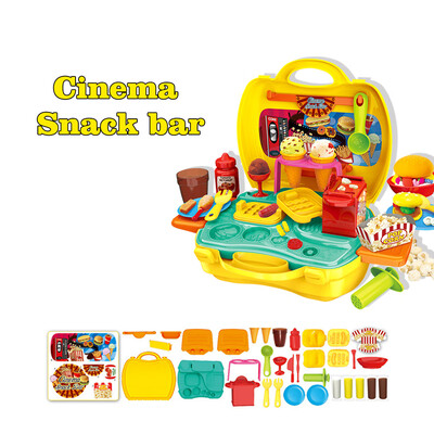 

Multifunctional Childrens Educational Box Family Parent-child Games Playhouse Suitcase Set