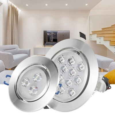 

3 12W LED Downlight Recessed Wall Light Downlight Spotlight with LED Driver