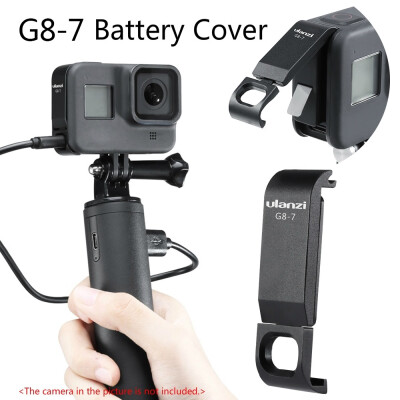 

Premium Chargeable Battery Lid Door Battery Cover G8-7 Removable Type-C Charging Port for Gopro Hero 8 Black Sports Camera