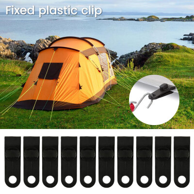 

1020pcs Tent Tarp Tarpaulin Clamp Buckle Heavy Duty Reusable Fixed Clip Camping Tool