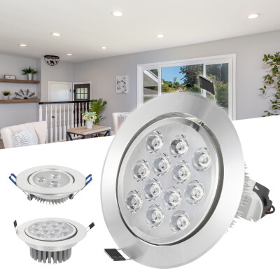 

3 12W Ceiling Spotlight LED Recessed Ceiling Spotlight Hotel Jewelry Cabinet No Angle Strobe Light Ceiling Spotlight