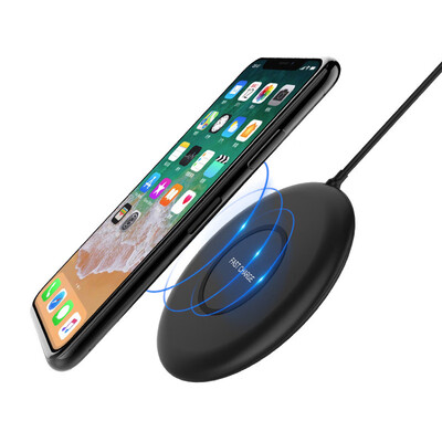 

Disc Wireless Charger for Samsung Galaxy S8 S9 Note 9 8 Fast Wireless Charging For iPhone  Max X 8 Plus for Huawei p20 mate 20