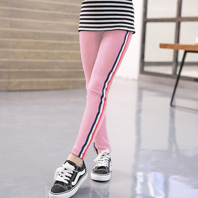 

Kids Girl Pants New Fashion Sports Leggings for Girls Solid Color Pencil Pants Kids Leggings Pants Kids Sport Trousers Outwear