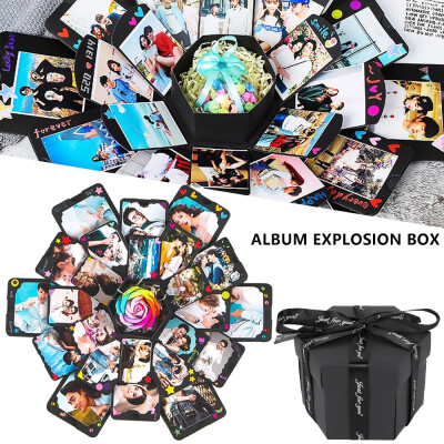 

DIY Explosion Box Creative DIY Handmade Surprise Explosion Gift Box Love Memory Scrapbooking